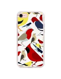 Coque iPhone 7/8 et SE 2020 Oiseaux Birds - Eleaxart