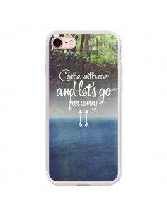 Coque iPhone 7/8 et SE 2020 Let's Go Far Away Forest...
