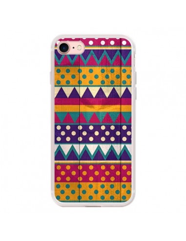 Coque iPhone 7/8 et SE 2020 Mexican Triangle Aztec Azteque - Eleaxart