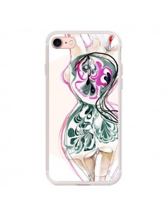 Coque iPhone 7/8 et SE 2020 Femme en fleurs - Elisaveta...
