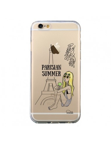 Coque iPhone 6 et 6S Parisian Summer Ete Parisien Transparente - Lolo Santo