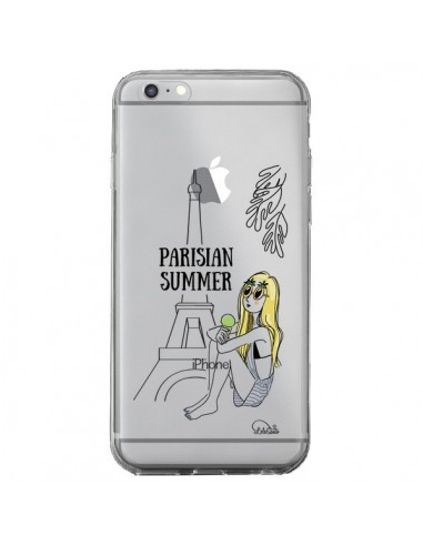 Coque iPhone 6 Plus et 6S Plus Parisian Summer Ete Parisien Transparente - Lolo Santo