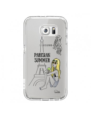 Coque Parisian Summer Ete Parisien Transparente pour Samsung Galaxy S6 - Lolo Santo