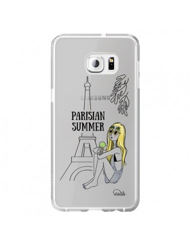 Coque Parisian Summer Ete Parisien Transparente pour Samsung Galaxy S6 Edge Plus - Lolo Santo