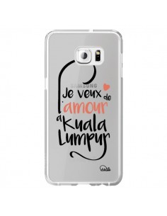 Coque Je veux de l'amour à Kuala Lumpur Transparente pour...
