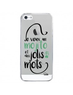 Coque iPhone 5/5S et SE Je veux un mojito et des jolis...