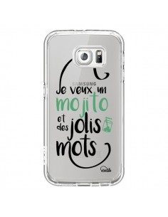 Coque Je veux un mojito et des jolis mots Transparente...