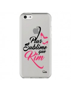 Coque iPhone 5C Plus sublime que Kim Transparente - Lolo...