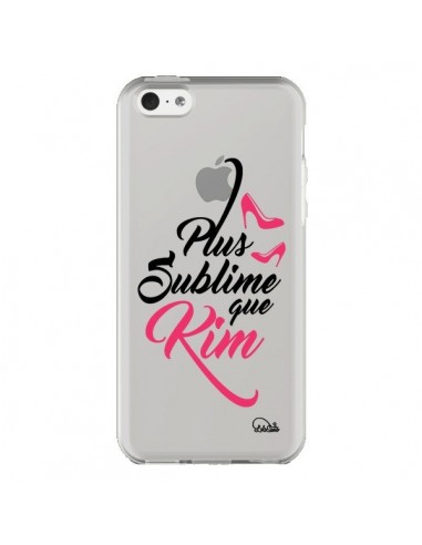 Coque iPhone 5C Plus sublime que Kim Transparente - Lolo Santo