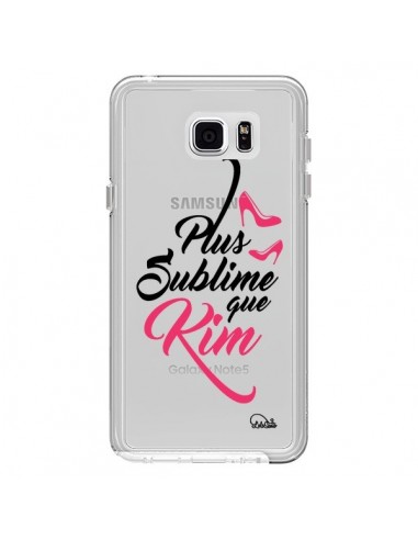 Coque Plus sublime que Kim Transparente pour Samsung Galaxy Note 5 - Lolo Santo