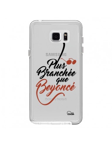 Coque Plus Branchée que Beyoncé Transparente pour Samsung Galaxy Note 5 - Lolo Santo