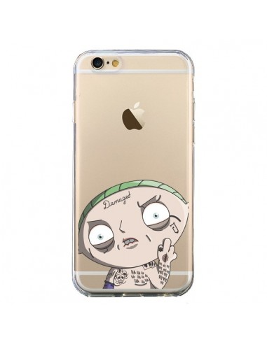 Coque iPhone 6 et 6S Stewie Joker Suicide Squad Transparente - Mikadololo