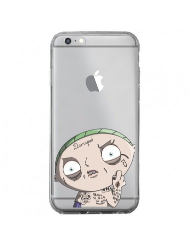 Coque iPhone 6 Plus et 6S Plus Stewie Joker Suicide Squad Transparente - Mikadololo