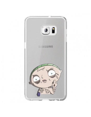 Coque Stewie Joker Suicide Squad Transparente pour Samsung Galaxy S6 Edge Plus - Mikadololo