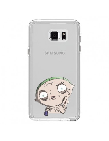 Coque Stewie Joker Suicide Squad Transparente pour Samsung Galaxy Note 5 - Mikadololo