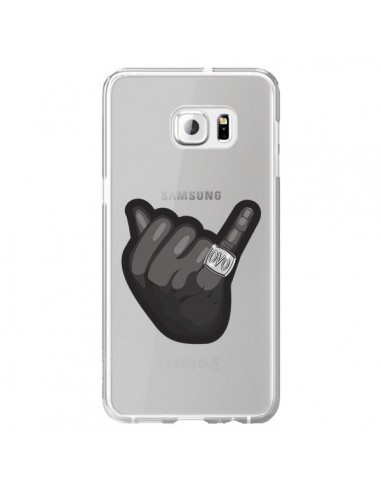 Coque OVO Ring bague Transparente pour Samsung Galaxy S6 Edge Plus - Mikadololo