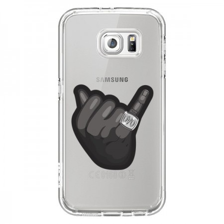 Coque OVO Ring bague Transparente pour Samsung Galaxy S7 - Mikadololo