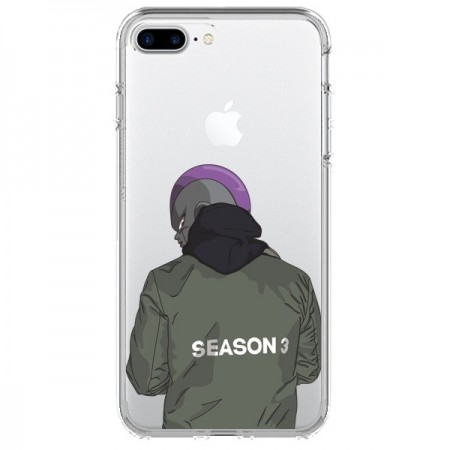 Coque iPhone 7 Plus et 8 Plus Freezer Dragon Ball Z Transparente - Mikadololo