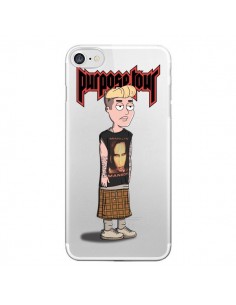 Coque iPhone 7/8 et SE 2020 Bieber Marilyn Manson Fan...