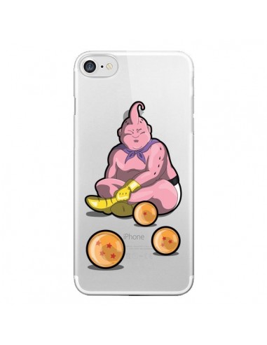 Coque iPhone 7/8 et SE 2020 Buu Dragon Ball Z Transparente - Mikadololo