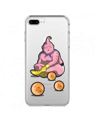 Coque iPhone 7 Plus et 8 Plus Buu Dragon Ball Z Transparente - Mikadololo