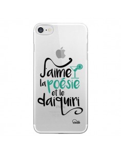Coque iPhone 7/8 et SE 2020 J'aime la poésie et le...