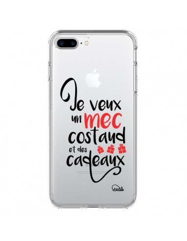Coque iPhone 7 Plus et 8 Plus Je veux un mojito et des jolis mots Transparente - Lolo Santo