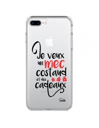 Coque iPhone 7 Plus et 8 Plus Je veux un mojito et des jolis mots Transparente - Lolo Santo