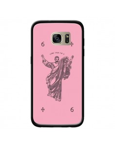 Coque God Pink Drake Chanteur Jeu Cartes pour Samsung...