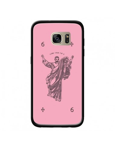 Coque God Pink Drake Chanteur Jeu Cartes pour Samsung Galaxy S7 Edge - Mikadololo