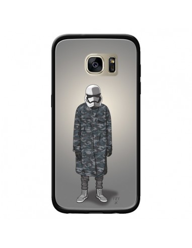Coque White Trooper Soldat Yeezy pour Samsung Galaxy S7 Edge - Mikadololo