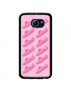 Coque Pink Rose Vans Chaussures pour Samsung Galaxy S6 -...