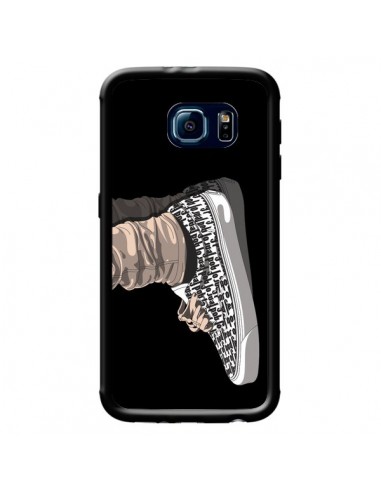 Coque Vans Noir pour Samsung Galaxy S6 - Mikadololo