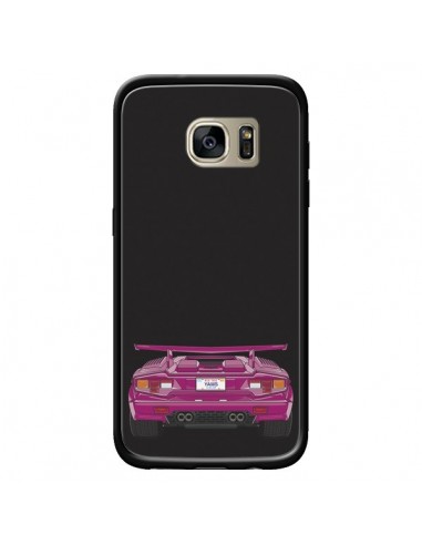 Coque Yamborhini Voiture pour Samsung Galaxy S7 Edge - Mikadololo