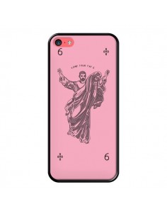 Coque iPhone 5C God Pink Drake Chanteur Jeu Cartes -...