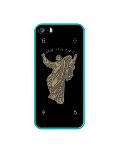 Coque iPhone 5/5S et SE God Black Drake Chanteur Jeu Cartes - Mikadololo