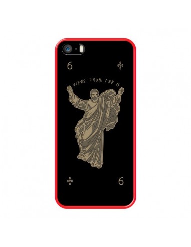 Coque iPhone 5/5S et SE God Black Drake Chanteur Jeu Cartes - Mikadololo