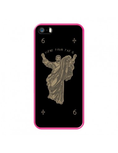 Coque iPhone 5/5S et SE God Black Drake Chanteur Jeu Cartes - Mikadololo