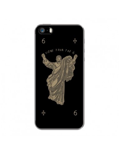 Coque iPhone 5/5S et SE God Black Drake Chanteur Jeu Cartes - Mikadololo