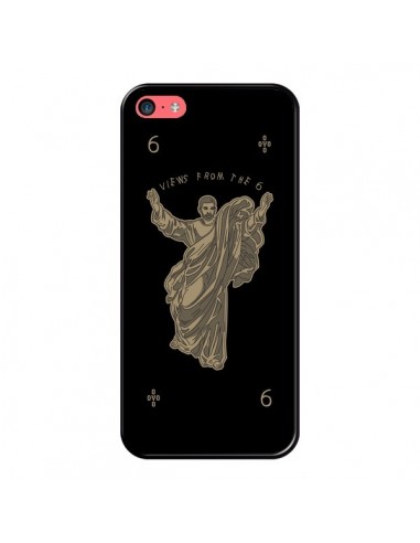 Coque iPhone 5C God Black Drake Chanteur Jeu Cartes - Mikadololo