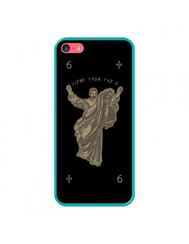 Coque iPhone 5C God Black Drake Chanteur Jeu Cartes - Mikadololo