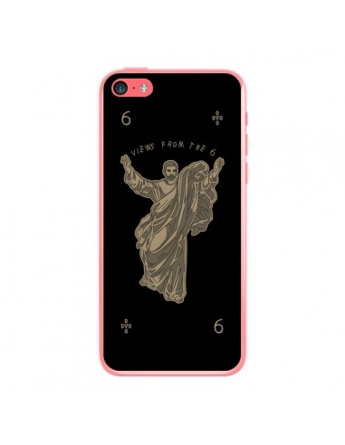 Coque iPhone 5C God Black Drake Chanteur Jeu Cartes - Mikadololo