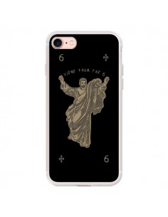 Coque iPhone 7/8 et SE 2020 God Black Drake Chanteur Jeu...