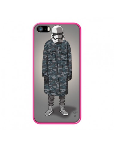 Coque iPhone 5/5S et SE White Trooper Soldat Yeezy - Mikadololo