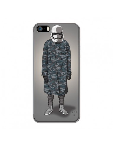Coque iPhone 5/5S et SE White Trooper Soldat Yeezy - Mikadololo