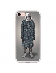 Coque iPhone 7/8 et SE 2020 White Trooper Soldat Yeezy -...