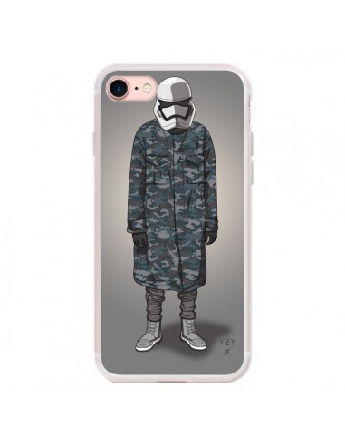 Coque iPhone 7/8 et SE 2020 White Trooper Soldat Yeezy - Mikadololo