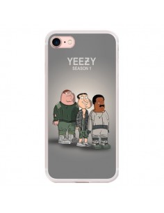 Coque iPhone 7/8 et SE 2020 Squad Family Guy Yeezy -...