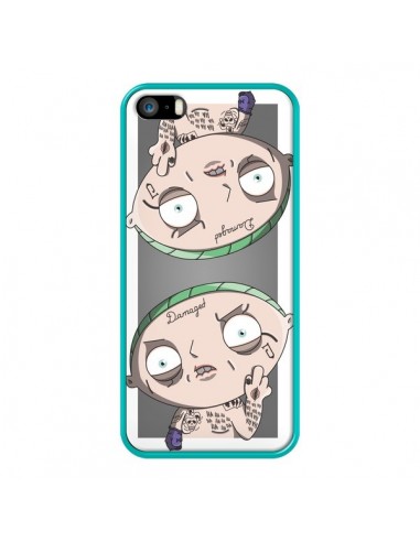 Coque iPhone 5/5S et SE Stewie Joker Suicide Squad Double - Mikadololo