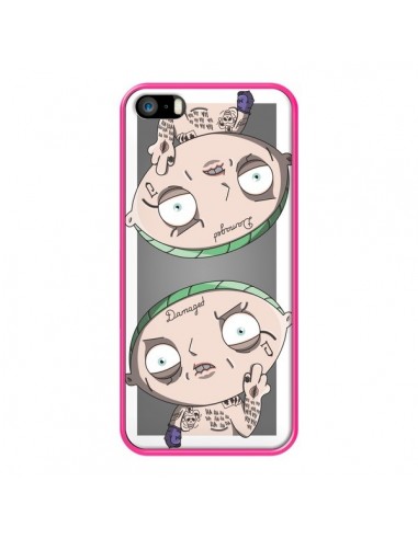 Coque iPhone 5/5S et SE Stewie Joker Suicide Squad Double - Mikadololo